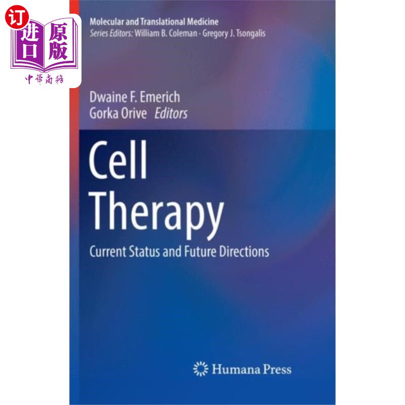 海外直订医药图书Cell Therapy 细胞疗法