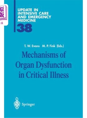 海外直订医药图书Mechanisms of Organ Dysfunction in Critical Illness 危重病器官功能障碍的机制