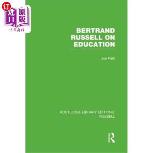 海外直订Bertrand Russell on Education 伯特兰·罗素论教育