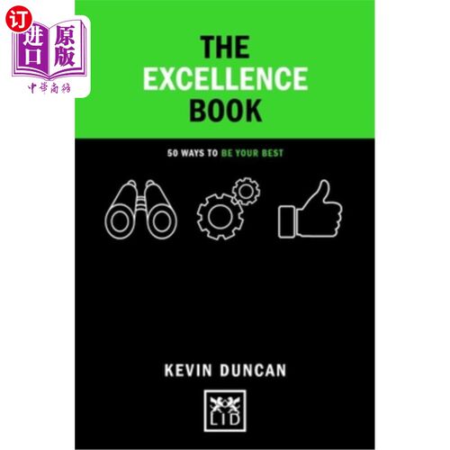 海外直订The Excellence Book: 50 Ways to Be Your Best 50种方法让你做到良好