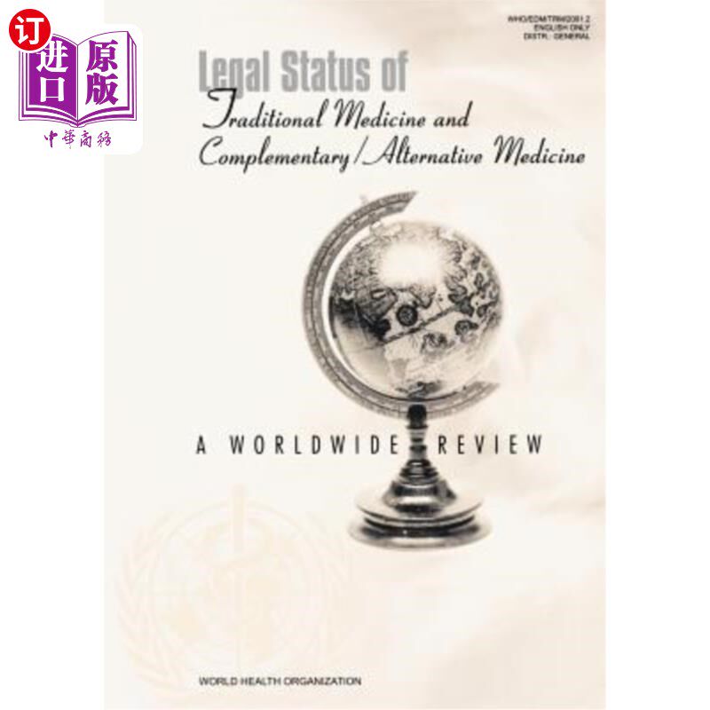 海外直订医药图书Legal Status of Traditional Medicine and Complementary/Alternative Medicine: A W 传统医学和补充/替