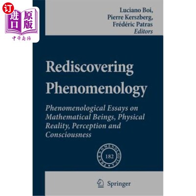 海外直订Rediscovering Phenomenology: Phenomenological Essays on Mathematical Beings, Phy 重新发现现象学：关于数学存