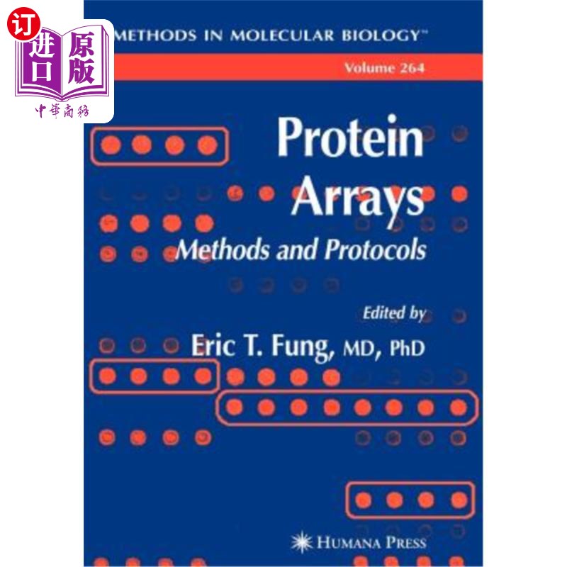 海外直订Protein Arrays: Methods and Protocols 蛋白质阵列：方法和方案