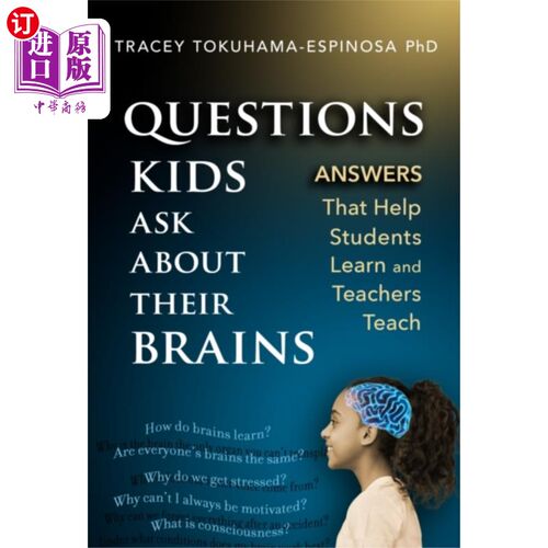 海外直订Questions Kids Ask About Their Brains 孩子们问的关于他们大脑的问题
