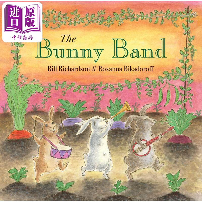 现货 the bunny band 小兔子乐队 英文原版 精品绘本 故事绘本 bill