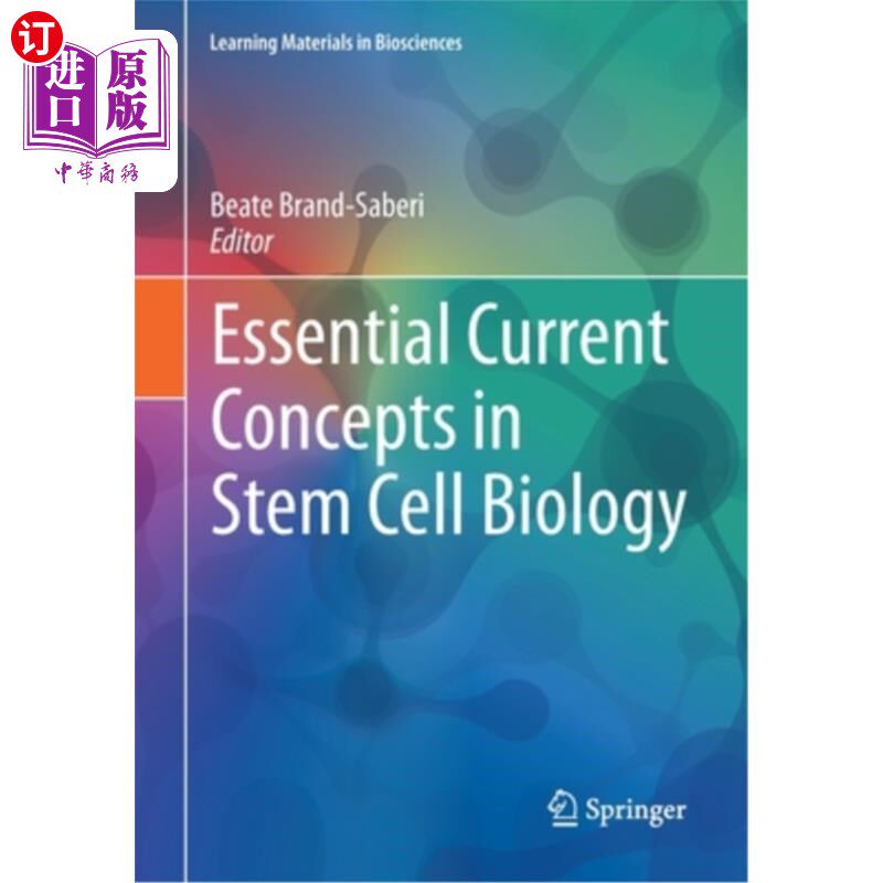海外直订医药图书Essential Current Concepts in Stem Cell Biology 干细胞生物学的基本概念