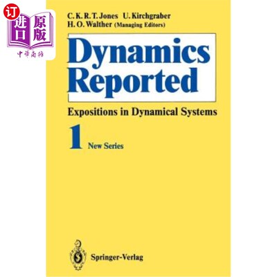 海外直订Dynamics Reported: Expositions in Dynamical Systems 动力学报道:在动力系统的展示