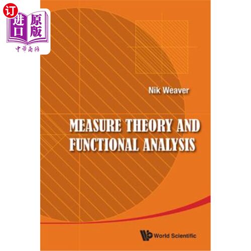 海外直订Measure Theory and Functional Analysis 测量理论与功能分析