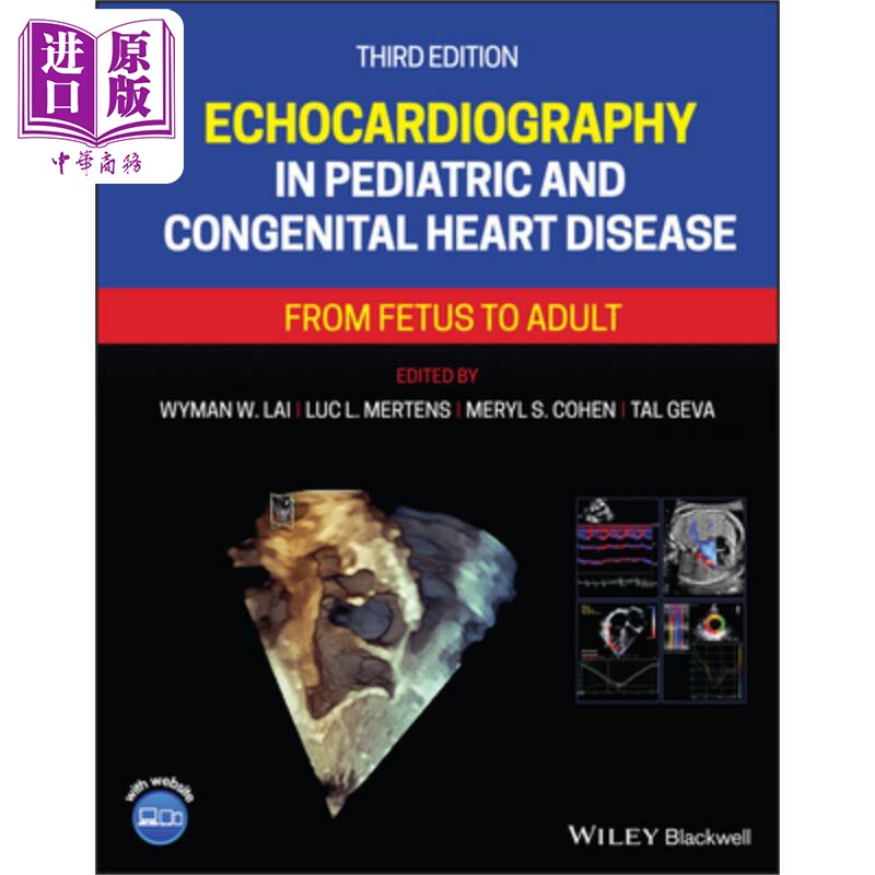 预售 超声心动图在小儿和先天性心脏病:从胎儿到成人