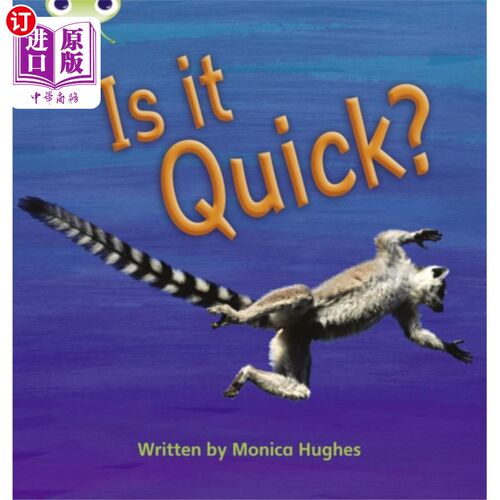 海外直订Bug Club Phonics Non-Fiction Set 07 Is It Quick? 虫子俱乐部语音非小说集07快吗？