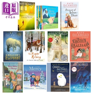 英文儿童故事读物 书 傻狗温迪克 爱德华 Watson小猪梅西 原版 Mercy 中商原版 Kate 奇幻之旅 Dicamillo凯特迪卡米洛