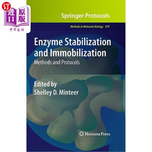 海外直订Enzyme Stabilization and Immobilization: Methods and Protocols 酶稳定和固定化：方法和方案