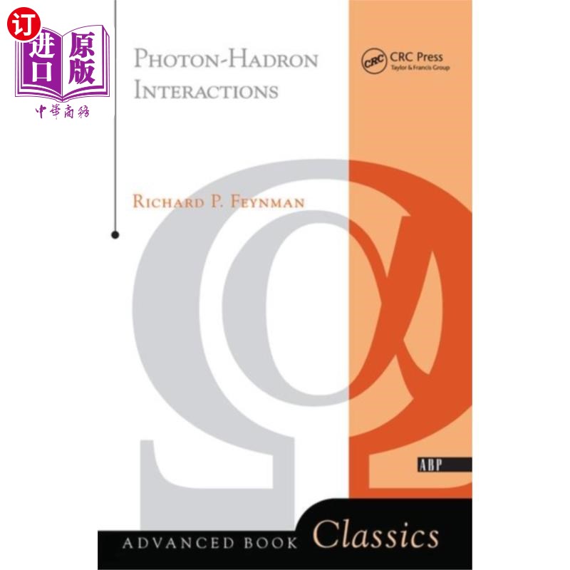 海外直订Photon-hadron Interactions Photon-hadron交互