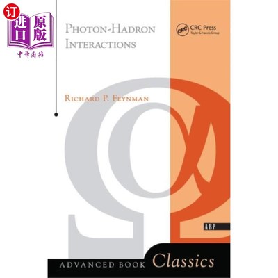 海外直订Photon-hadron Interactions Photon-hadron交互