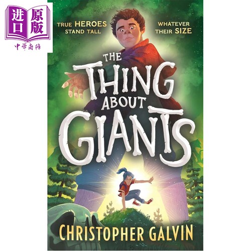 巨人传说 The Thing About Giants 英文原版 Christopher Galvin 青少年奇幻冒险小说 爱尔兰新锐作家【中商原版】