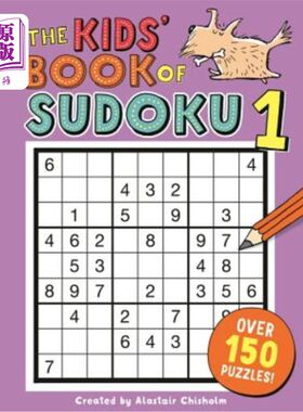 海外直订The Kids' Book of Sudoku 1 儿童数独书1