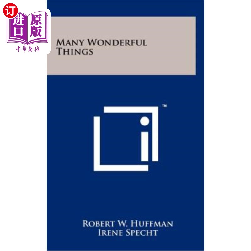海外直订Many Wonderful Things 很多美好的事情