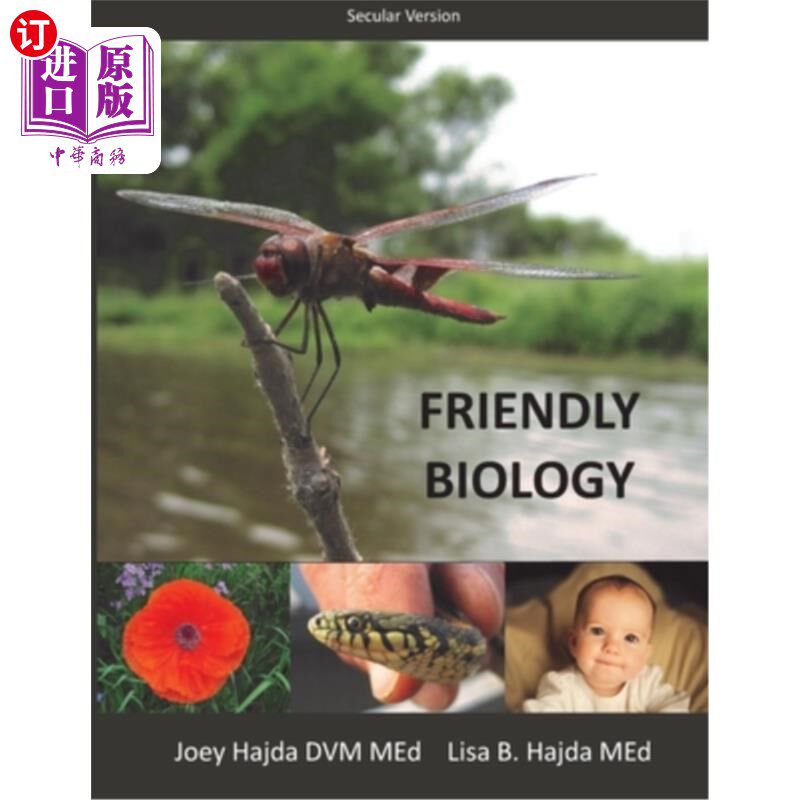 海外直订Friendly Biology Student Textbook (Secular Edition) 友好生物学生教材(世俗版)