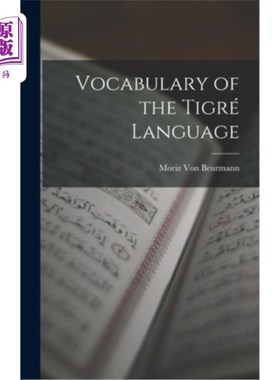 海外直订Vocabulary of the Tigré Language Tigré语言的词汇