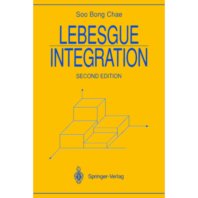 现货 勒贝格积分 第2版 英文原版 Lebesgue Integration Soo B Chae【中商原版】