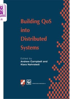 海外直订Building Qos Into Distributed Systems: Ifip Tc6 Wg6.1 Fifth International Worksh 在分布式系统中构建Q