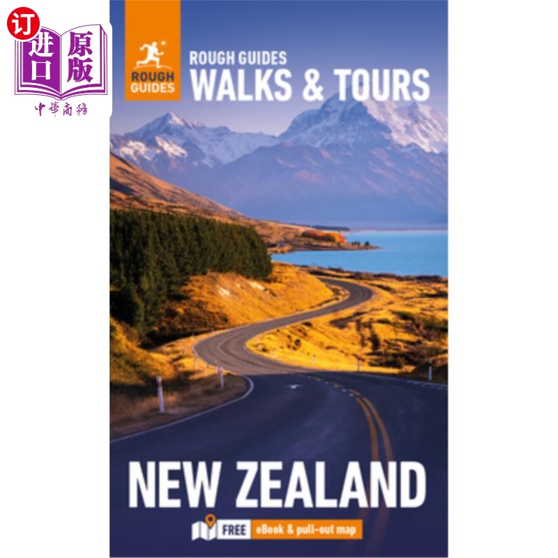海外直订Rough Guides Walks and Tours New Zealand: Top 18 Itineraries for Your Trip: Trav 粗略的指南步行和旅游新西兰