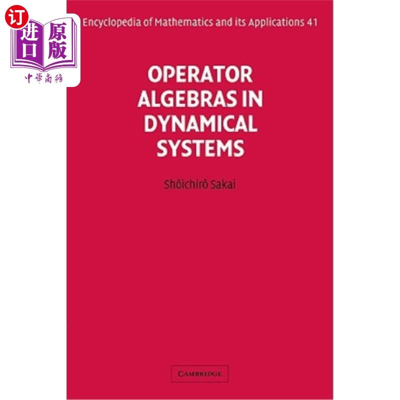 海外直订Operator Algebras in Dynamical Systems 动力系统中的算子代数