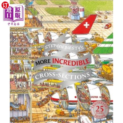 海外直订Stephen Biesty's More Incredible Cross-Sections 斯蒂芬·比斯蒂更令人难以置信的横截面