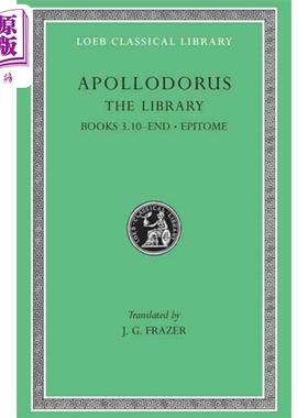 阿波罗多洛斯 书库 神话 卷2 希英对照版 The Library Volume II 英文原版 James George Frazer Apollodorus【中商原版】