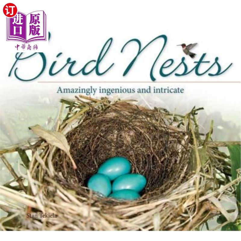 海外直订bird nests: amazingly ingenious and intricate 鸟巢:非常