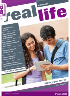 海外直订Real Life Global Advanced Teacher's Handbook 真实生活全球高级教师手册