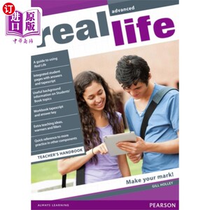 海外直订Real Life Global Advanced Teacher's Handbook 真实生活全球高级教师手册