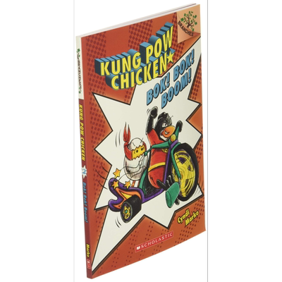 Kung Pow Chicken2 Bok Bok Boom 学乐大树系列 宫保鸡丁2 儿童小初文学 桥梁书 图像小说 漫画 580L 6-12岁【中商原版】