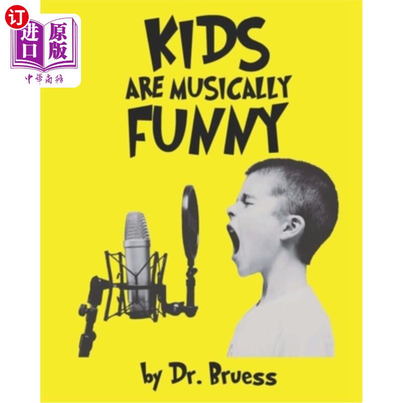 海外直订Kids are musically Funny 孩子们在音乐上很有趣