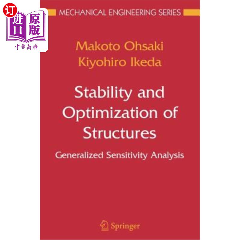 海外直订Stability and Optimization of Structures: Generalized Sensitivity Analysis 结构稳定性与优化：广义灵敏度分析