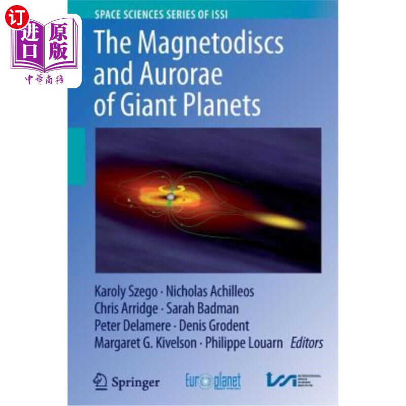 海外直订The Magnetodiscs and Aurorae of Giant Planets 巨行星的磁碟和极光
