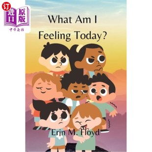 today? book feeling big 我今天感觉怎么样?字体一本帮助表达 海外直订What words help ABC feelings. give