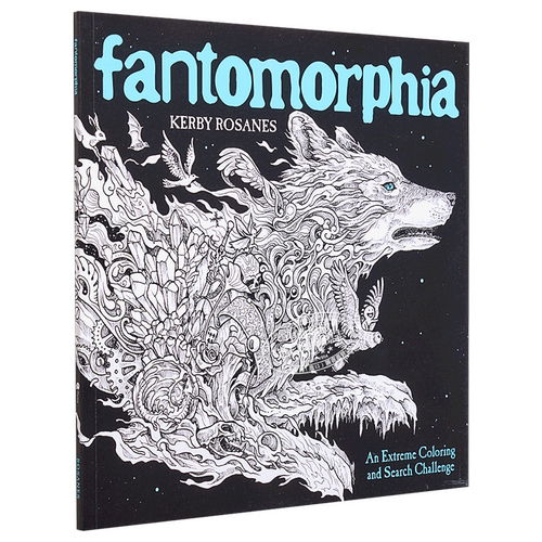 现货 幻想之国 填色寻物 Fantomorphia An Extreme Coloring and Search Challenge 英文原版 Kerby Rosanes 绘本【中商原版】
