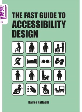 海外直订The Fast Guide to Accessibility Design 无障碍设计的快速指南