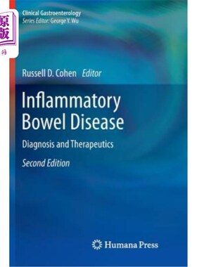 海外直订医药图书Inflammatory Bowel Disease: Diagnosis and Therapeutics 炎症性肠病：诊断和治疗