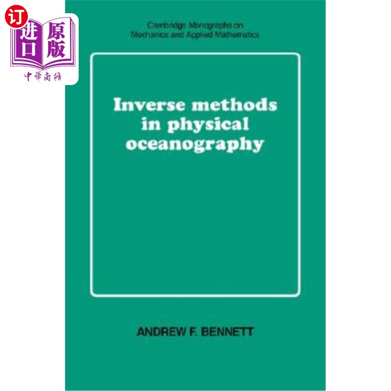 海外直订Inverse Methods in Physical Oceanography物理海洋学中的反演方法