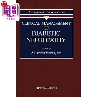 海外直订医药图书Clinical Management of Diabetic Neuropathy 糖尿病性神经病变的临床管理