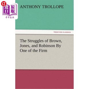 Brown 斗争 琼斯和罗宾逊三人 One Struggles the and Jones 布朗 海外直订The Robinson Firm