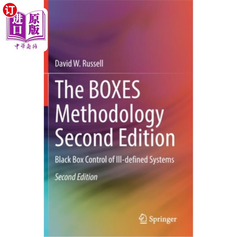 海外直订The Boxes Methodology Second Edition: Black Box Control of Ill-Defined Systems 盒子方法第二版:不明确系统的黑盒控
