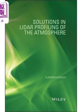 现货 激光雷达大气剖面的解决方案 Solutions In Lidar Profiling Of The Atmosphere 英文原版 Vladimir Kovalev 中