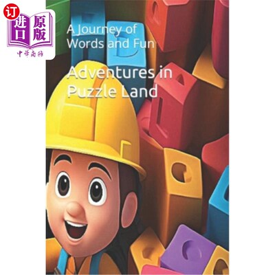 海外直订Adventures in Puzzle Land: A Journey of Words and Fun 《Puzzle Land: A Journey of Words and Fun