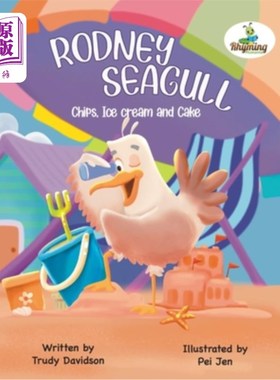 海外直订Rodney Seagull - Chips, Ice cream and Cake 罗德尼海鸥-薯条，冰淇淋和蛋糕