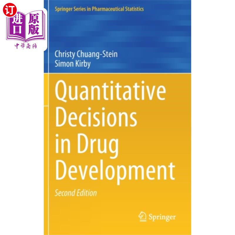 海外直订医药图书Quantitative Decisions in Drug Development 药物开发中的定量决策
