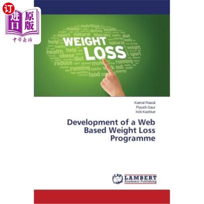 海外直订医药图书Development of a Web Based Weight Loss Programme 开发基于的减肥计划