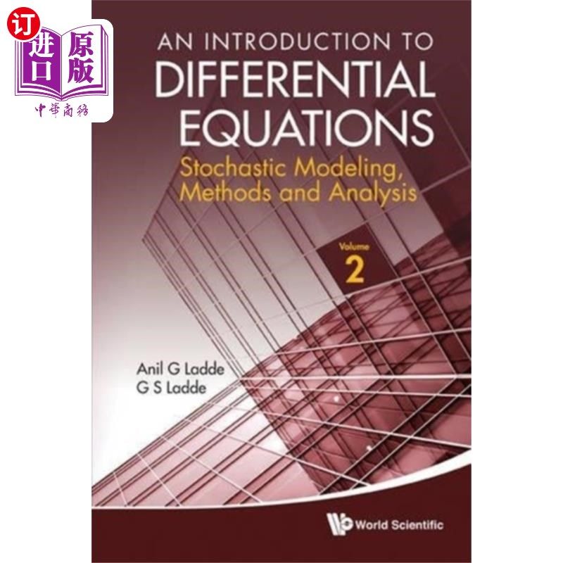 海外直订Introduction To Differential Equations, An: Stochastic Modeling, Methods And Ana 微分方程导论，随机建模，方法